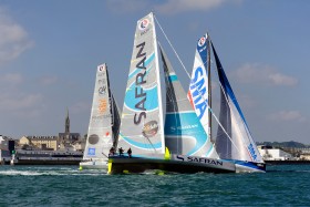 COURSE;DOUARNENEZ;GRAND PRIX;GUYADER;IMOCA;INSHORE;MAI;RACE;REGATE;REGATTA;SAILING;VOILE;SAFRAN;LAGRAVIERE