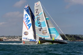 COURSE;DOUARNENEZ;GRAND PRIX;GUYADER;IMOCA;INSHORE;MAI;RACE;REGATE;REGATTA;SAILING;VOILE;SAFRAN;LAGRAVIERE