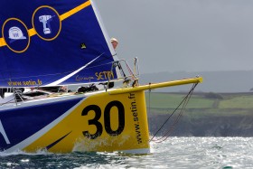 COURSE;DOUARNENEZ;GRAND PRIX;GUYADER;INSHORE;MAI;RACE;REGATE;REGATTA;SAILING;VOILE;CLASS 40