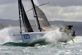 CLASS 40;COURSE;DOUARNENEZ;GRAND PRIX;GUYADER;INSHORE;MAI;RACE;REGATE;REGATTA;SAILING;VOILE;SERENIS;GALFIONE