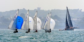 COURSE;DOUARNENEZ;DRAGON;GRAND PRIX;GUYADER;INSHORE;MAI;RACE;REGATE;REGATTA;SAILING;VOILE;MULTI 50;REAUTE CHOCOLAT