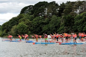 STAND UP PADDLE;SUP;PLANCHE;BOARD;TROPHY;COURSE;RACE;COUPE DE FRANCE;MORBIHAN;2017