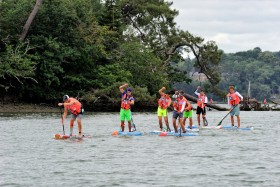 STAND UP PADDLE;SUP;PLANCHE;BOARD;TROPHY;COURSE;RACE;COUPE DE FRANCE;MORBIHAN;2017