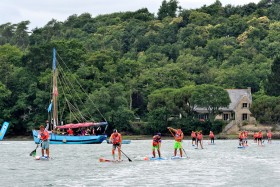 STAND UP PADDLE;SUP;PLANCHE;BOARD;TROPHY;COURSE;RACE;COUPE DE FRANCE;MORBIHAN;2017