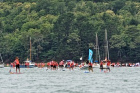 STAND UP PADDLE;SUP;PLANCHE;BOARD;TROPHY;COURSE;RACE;COUPE DE FRANCE;MORBIHAN;2017