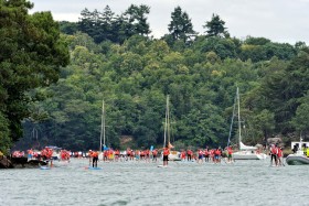 STAND UP PADDLE;SUP;PLANCHE;BOARD;TROPHY;COURSE;RACE;COUPE DE FRANCE;MORBIHAN;2017