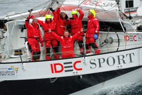 AROUND THE WORLD;COURSE;IDEC;JOYON;LARGE;OFFSHORE RACE;RECORD;SAILING;TOUR DU MONDE;TROPHEE;VERNE;VOILE;OUESSANT