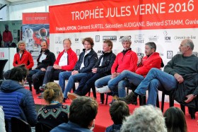 AROUND THE WORLD;COURSE;IDEC;JOYON;LARGE;OFFSHORE RACE;RECORD;SAILING;TOUR DU MONDE;TROPHEE;VERNE;VOILE;BREST