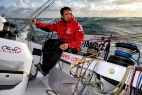 BATEAU;BOAT;COURSE;IMOCA;LARGE;OFFSHORE;RACE;SAIL;VOILE;A BORD;ON BOARD;IMOCA