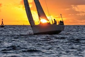 COURSE;DUO;OFFSHORE;RACE;REGATE;REGATTA;SAILING;SINGLE HANDED;SOLO;TRANSAT;TRANSATLANTIQUE;VOILE;SUNSET;COUCHER DE SOLEIL