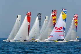 COURSE;DOUARNENEZ;INSHORE;RACE;REGATE;REGATTA;SAIL;VOILE;DEPART;START