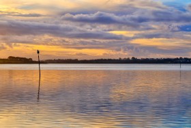 CONLEAU;CREPUSCULE;LEVER DE SOLEIL;MORBIHAN;REFLECTION;REFLET;SUNRISE;TWILIGHT;VANNES
