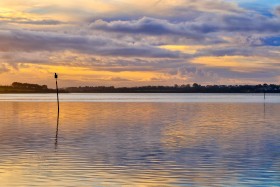 CONLEAU;CREPUSCULE;LEVER DE SOLEIL;MORBIHAN;REFLECTION;REFLET;SUNRISE;TWILIGHT;VANNES