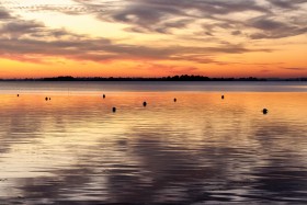 COUCHER DE SOLEIL;SUNSET;CREPUSCULE;TWILIGHT;MORBIHAN;SAINT ARMEL;PRESQU'ILE DE RHUYS