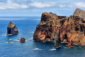 FALAISE;CLIFF;ROCHE;ROCK;BORD DE MER;PAYSAGE;SEASCAPE;ILE;ISLAND;MADEIRA