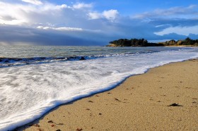 PLAGE;BEACH;SABLE;SAND;VAGUE;WAVE;MAREE;TIDE;PAYSAGE;SEASCAPE;ECUME;FOAM;BRETAGNE;BRITTANY