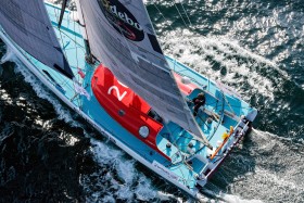 COURSE AU LARGE;GLOBE SERIES;IMOCA;OFFSHORE;RACE;SAILING;VOILE;START;DEPART