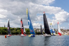 COURSE;DOUARNENEZ;RACE;REGATE;REGATTA;RUN;SAIL;VOILE;IMOCA;60