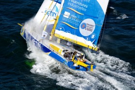 TRANSAT;TRANSATLANTIQUE;RACE;COURSE;LARGE;OFFSHORE;IMOCA;GLOBE SERIES;60;LE HAVRE;DOUBLE;COUSIN;MORVAN