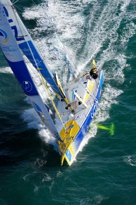 TRANSAT;TRANSATLANTIQUE;RACE;COURSE;LARGE;OFFSHORE;IMOCA;GLOBE SERIES;60;LE HAVRE;DOUBLE;COUSIN;MORVAN