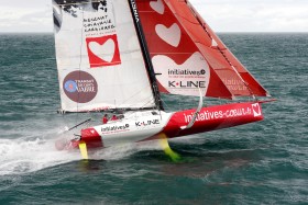 60;DAVIES;COURSE;DOUBLE;MEILHAT;GLOBE SERIES;IMOCA;LARGE;LE HAVRE;OFFSHORE;RACE;TRANSAT;TRANSATLANTIQUE