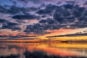 BORD DE MER;COUCHANT;COUCHER DE SOLEIL;CREPUSCULE;GOLFE DU MORBIHAN;ORANGE;RED;ROUGE;SEASCAPE;SUNSET;TWILIGHT;MAUVE;MAGENTA