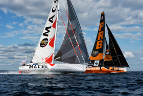 IMOCA;MONOCOQUES;MONOHULL;VOILE;SAILING;SPORT;DEFI;RACE;COURSE;GLOBE SERIES;LORIENT