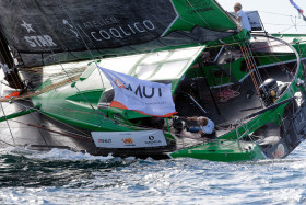 IMOCA;MONOCOQUES;MONOHULL;VOILE;SAILING;SPORT;DEFI;RACE;COURSE;GLOBE SERIES;LORIENT