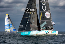 IMOCA;VOILE;SAILING;AZIMUT;DEFI NAUTIC;COURSE AU LARGE;OFFSHORE;RACE;RUN;GLOBE SERIES;60