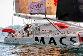 IMOCA;VOILE;SAILING;AZIMUT;DEFI NAUTIC;COURSE AU LARGE;OFFSHORE;RACE;RUN;GLOBE SERIES;60