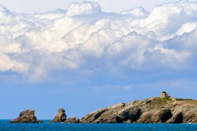 PAYSAGE;BORD DE MER;SEASCAPE;SEASHORE;NUAGE;CLOUD;QUIBERON;MORBIHAN;BRETAGNE;BRITTANY;COTE SAUVAGE