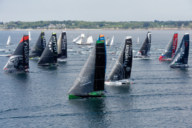 60;COURSE AU LARGE;IMOCA;MONOHULL;OFFSHORE;RACE;SAILING;SINGLE HANDED;SOLITAIRE;SPORT;VENDEE GLOBE;AERIEN;AERIAL