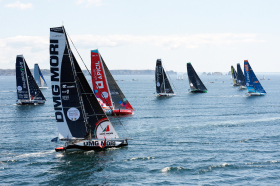 60;COURSE AU LARGE;IMOCA;MONOHULL;OFFSHORE;RACE;SAILING;SINGLE HANDED;SOLITAIRE;SPORT;VENDEE GLOBE;AERIEN;AERIAL