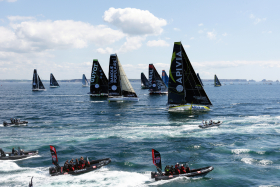 60;COURSE AU LARGE;IMOCA;MONOHULL;OFFSHORE;RACE;SAILING;SINGLE HANDED;SOLITAIRE;SPORT;VENDEE GLOBE;AERIEN;AERIAL