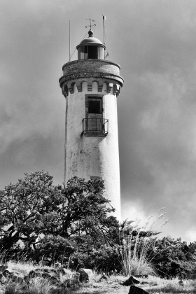 PHARE;LIGHTHOUSE;BLACK AND WHITE;MORBIHAN;BRETAGNE;BRITTANY;RHUYS