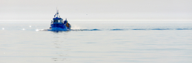 BATEAU;BOAT;FISHING;PECHE;MATIN;MORNING;BRUME;MIST