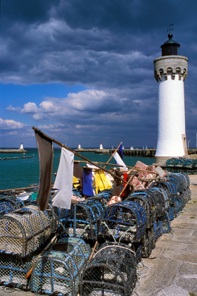 PORT;HARBOUR;CASIER;FISHING TRAP;PHARE;LIGHTHOUSE;QUIBERON;MORBIHAN